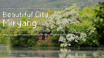 Beautiful city, Miryang  / 시간이 머무른 곳, 밀양으로 가다